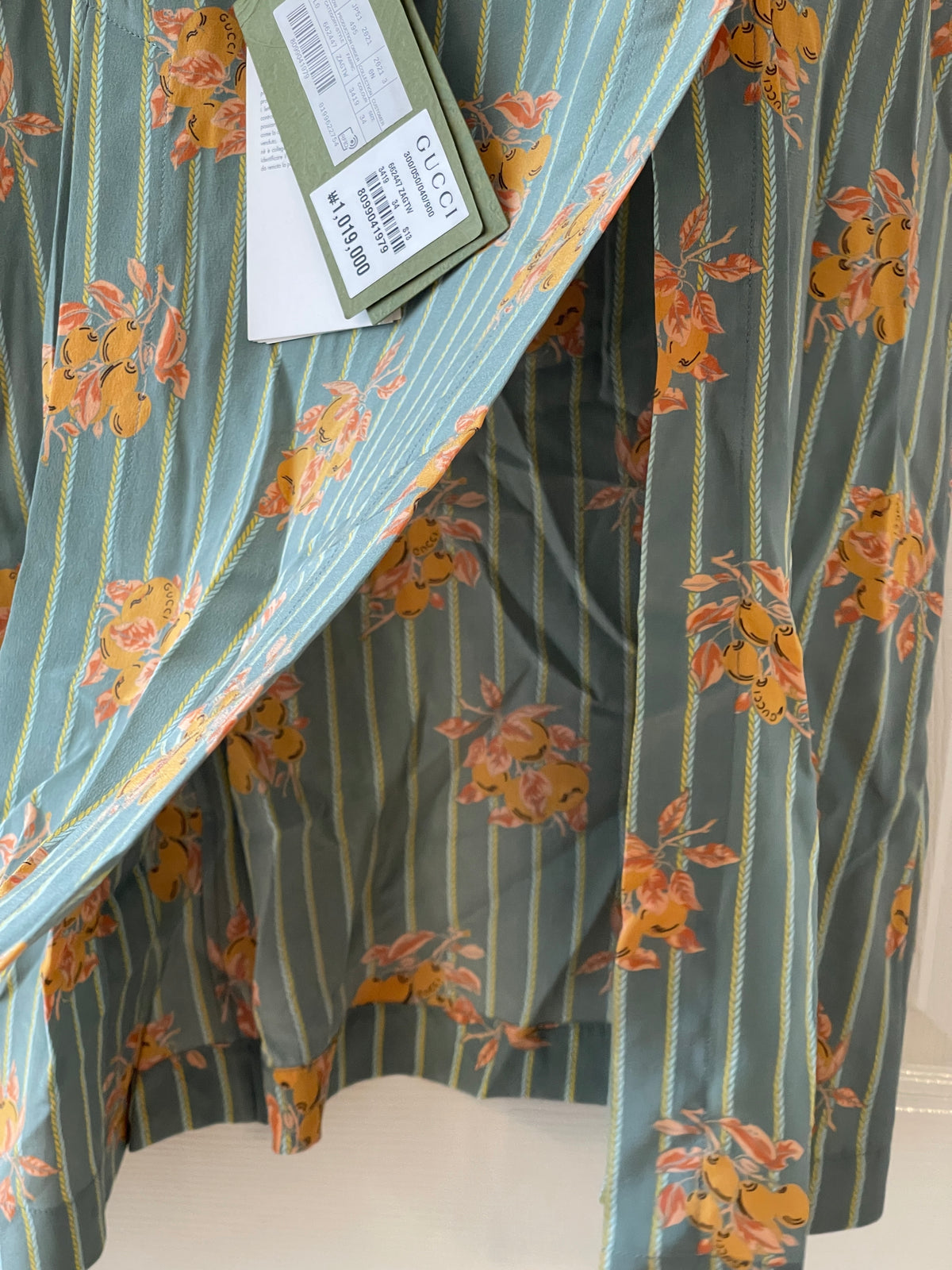 Gucci Silk Kaftan Dress