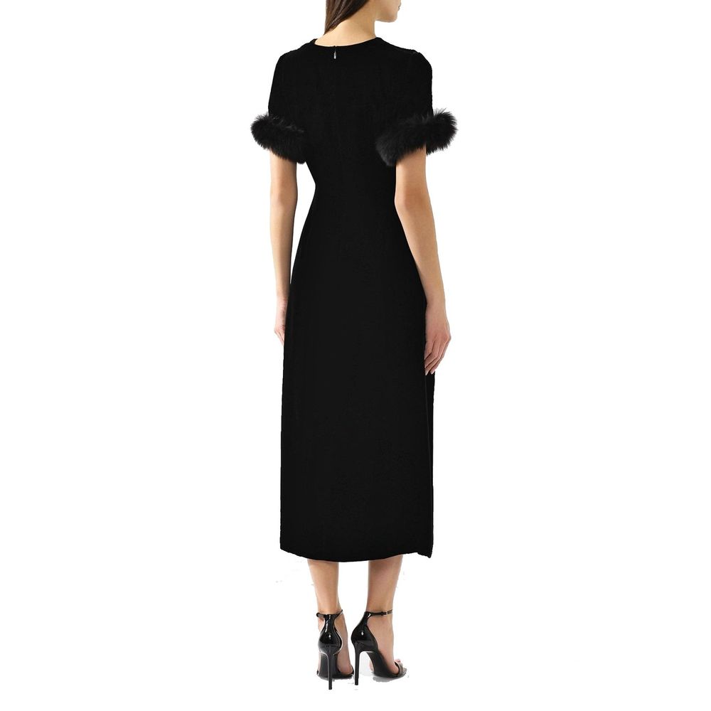 Fendi Black Viscose Casual Dress