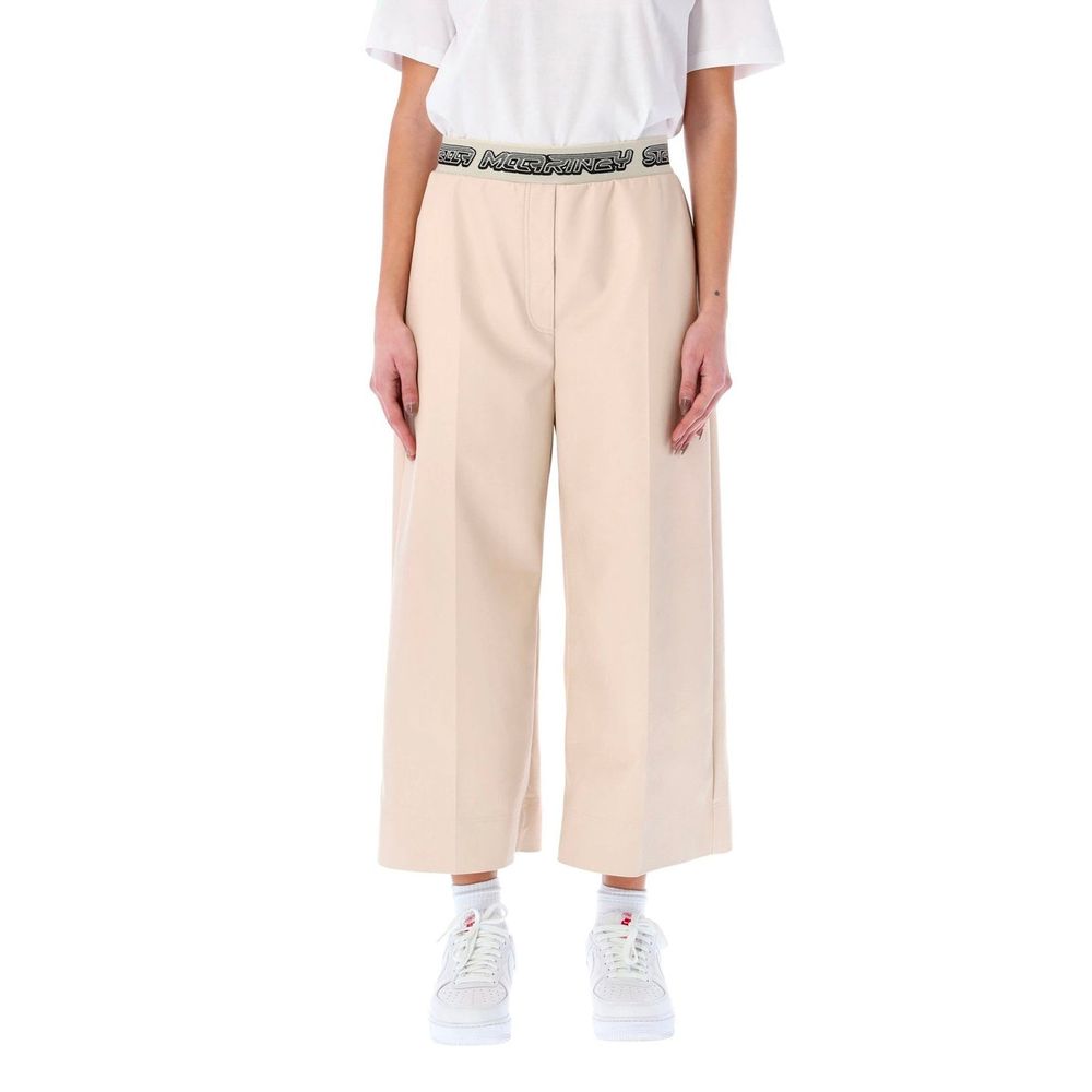 Stella McCartney Beige Viscose Casual Pants