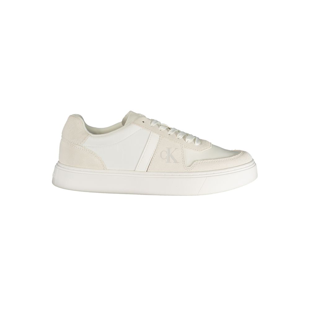 Calvin Klein Bianco Polyester Mens Sneaker