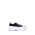 Alexander McQueen Black Canvas Chunky Sneakers