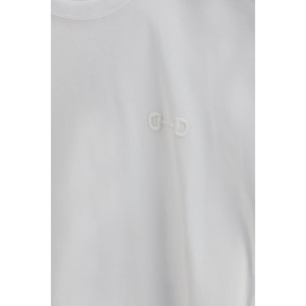 Gucci White Cotton T-Shirt