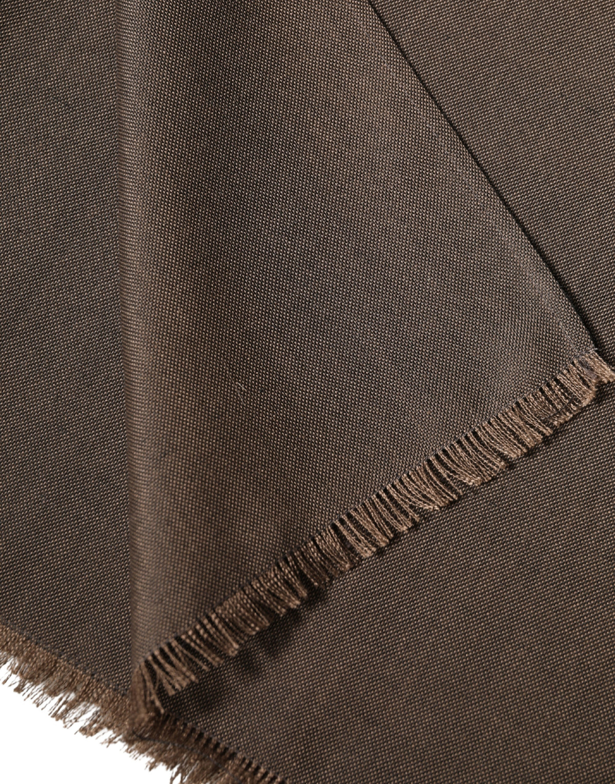 Dolce & Gabbana Brown Polyester Neck Warmer Shawl 185cm x 165cm  Men Scarf
