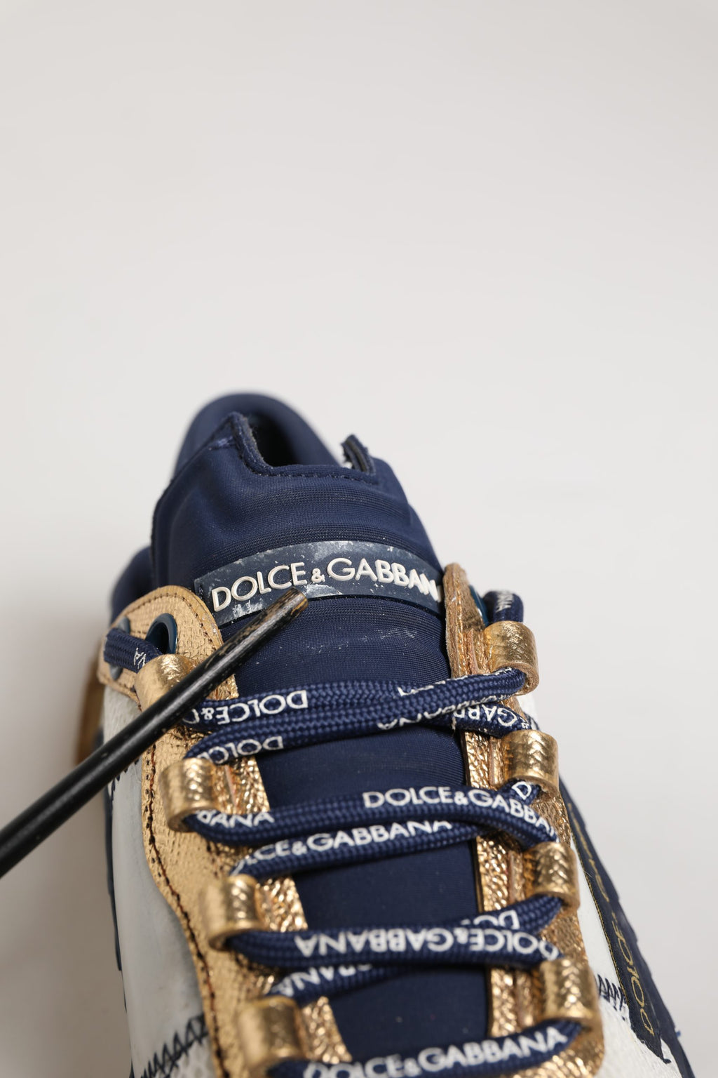 Dolce & Gabbana Multicolor Men Low Top NS1 Sneakers Shoes