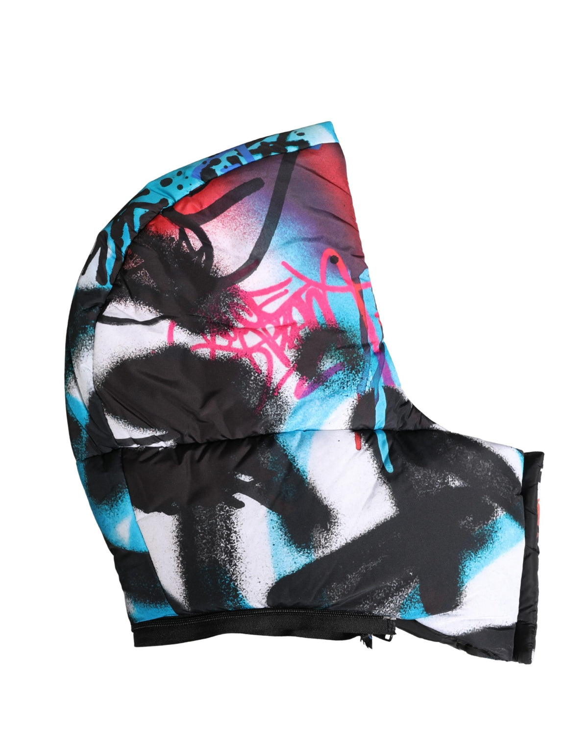 Dolce & Gabbana Multicolor Graffiti Whole Head Wrap Capello Hat