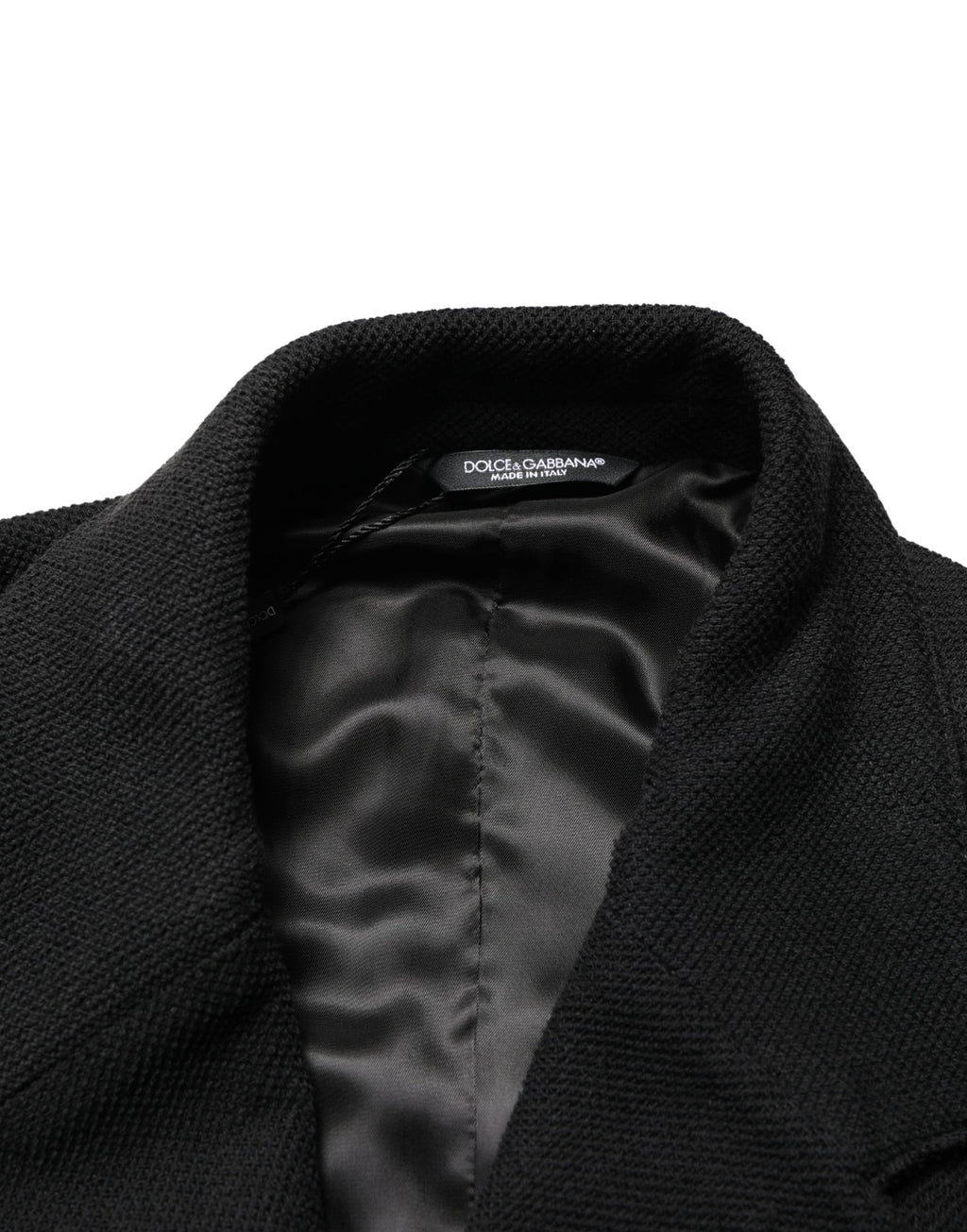 Dolce & Gabbana Black Double Breasted 2 Buttons Suit Jacket