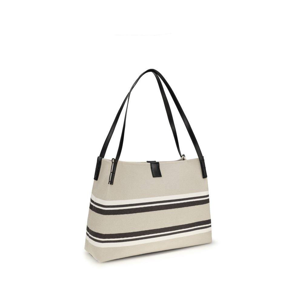 Balmain Multicolor Cotton Shoulder Bag