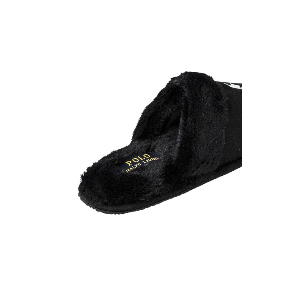 Ralph Lauren Black Polyester Slippers