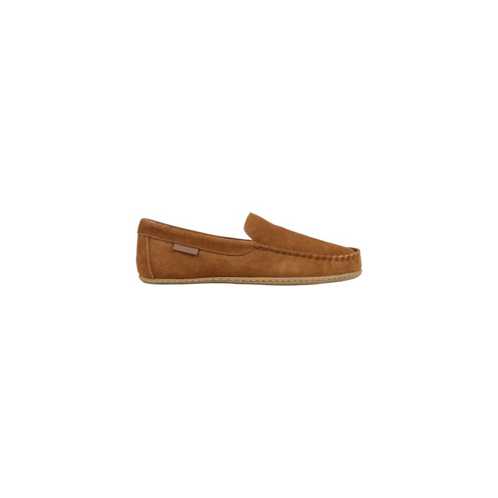 Ralph Lauren Brown Suede Leather Slippers