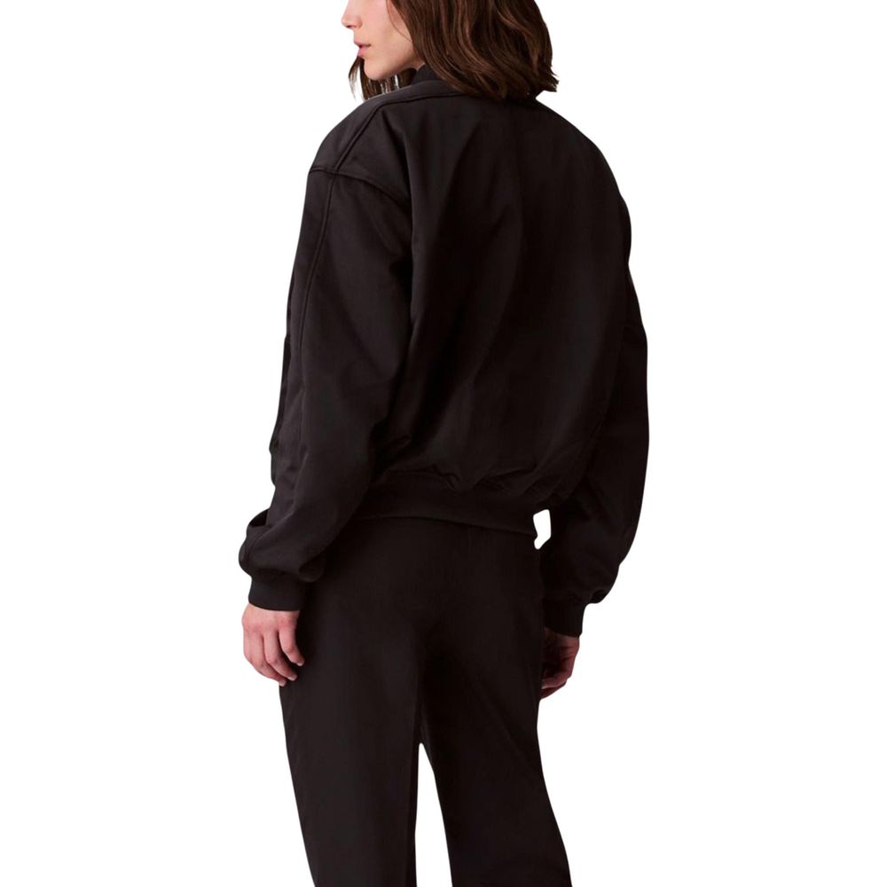 Calvin Klein Jeans Black Recycled Polyester Bomber