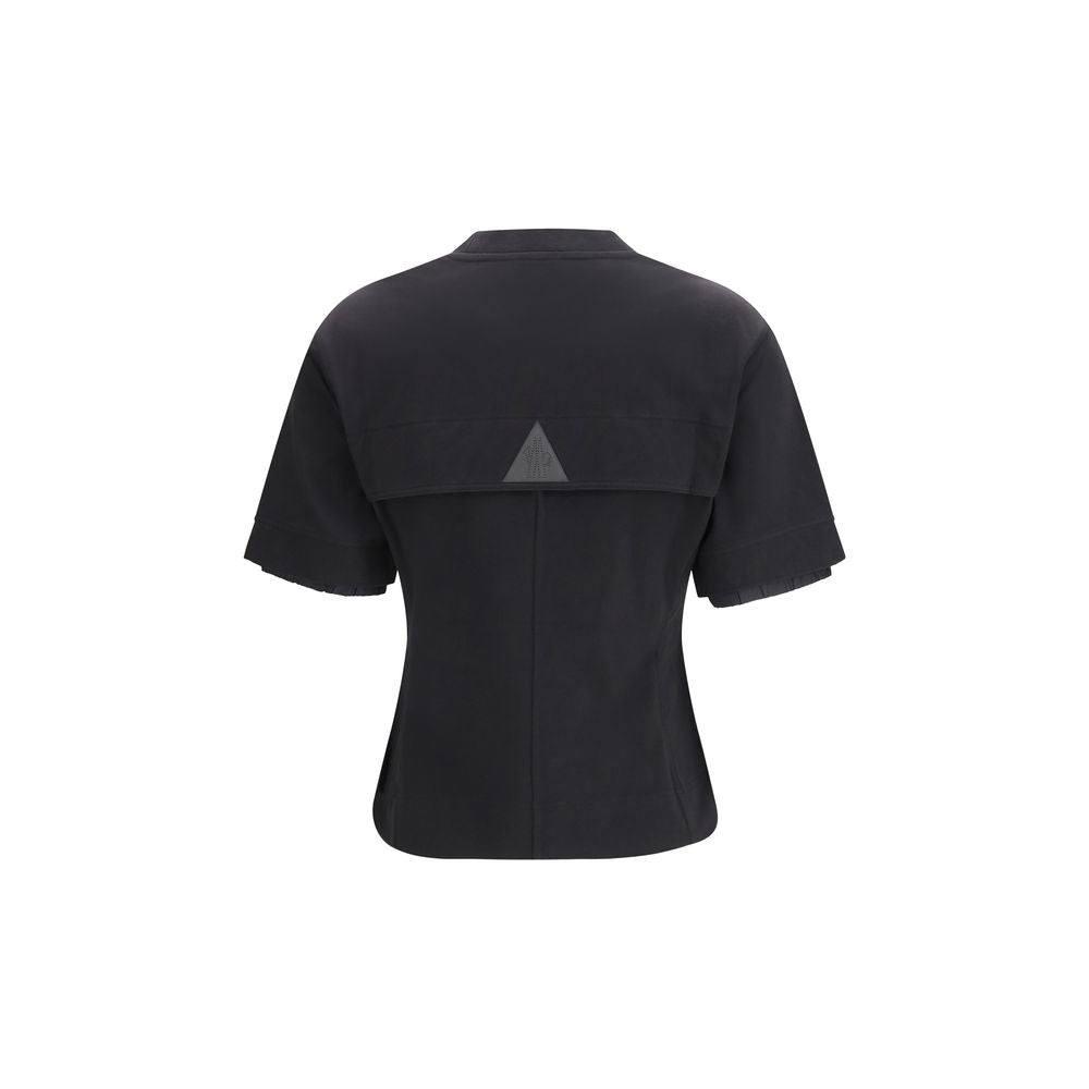 Moncler Grenoble Black Cotton T-Shirt