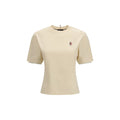 Moncler Grenoble Beige Cotton T-Shirt