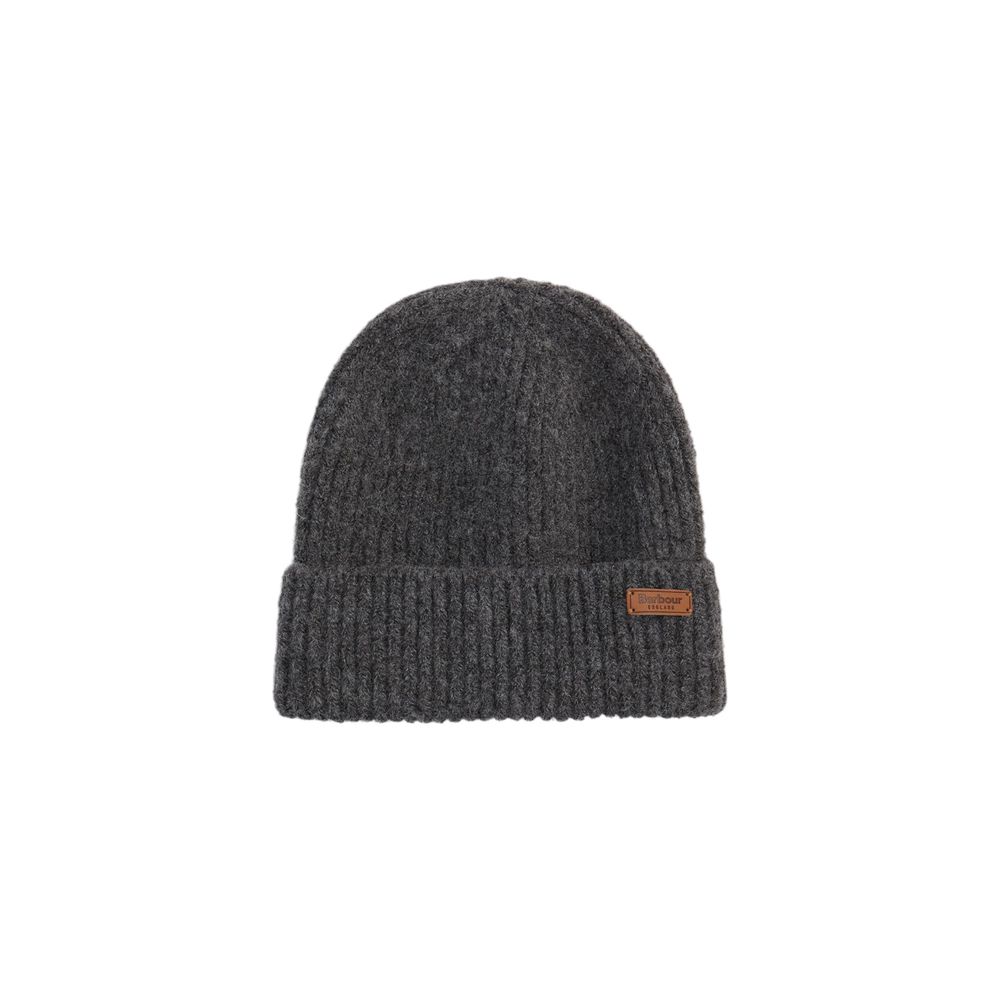 Barbour Gray Polyester Beanie