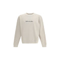 Off-White Beige Cotton Sweatshirt