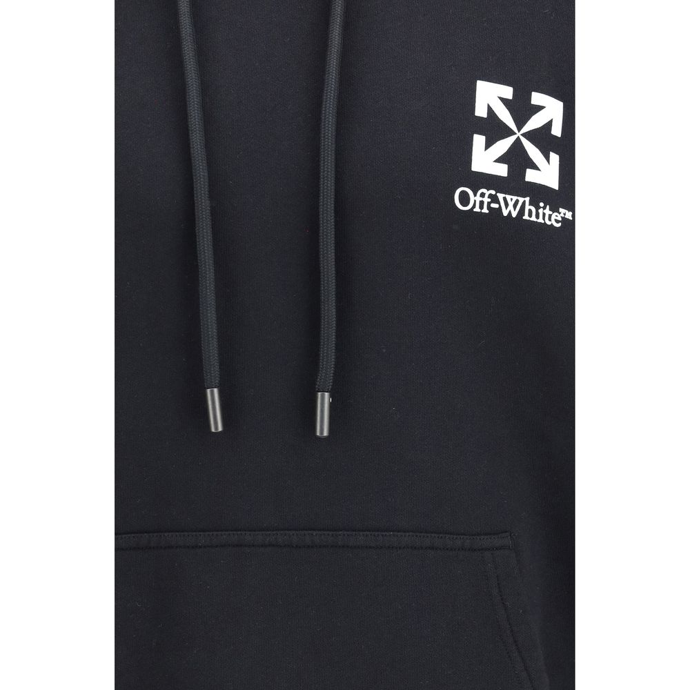 Off-White Black Cotton Sweatshirt