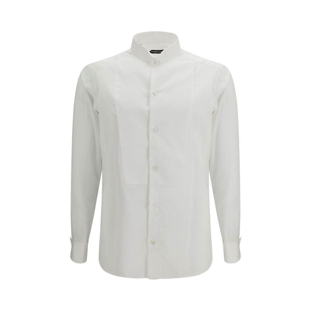 Tom Ford White Cotton Dress Shirt