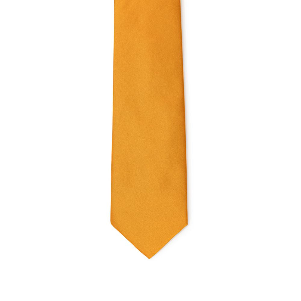 Dolce & Gabbana Orange Silk Tie