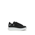 Alexander McQueen Black Calf Leather Bos Taurus Chunky Sneakers