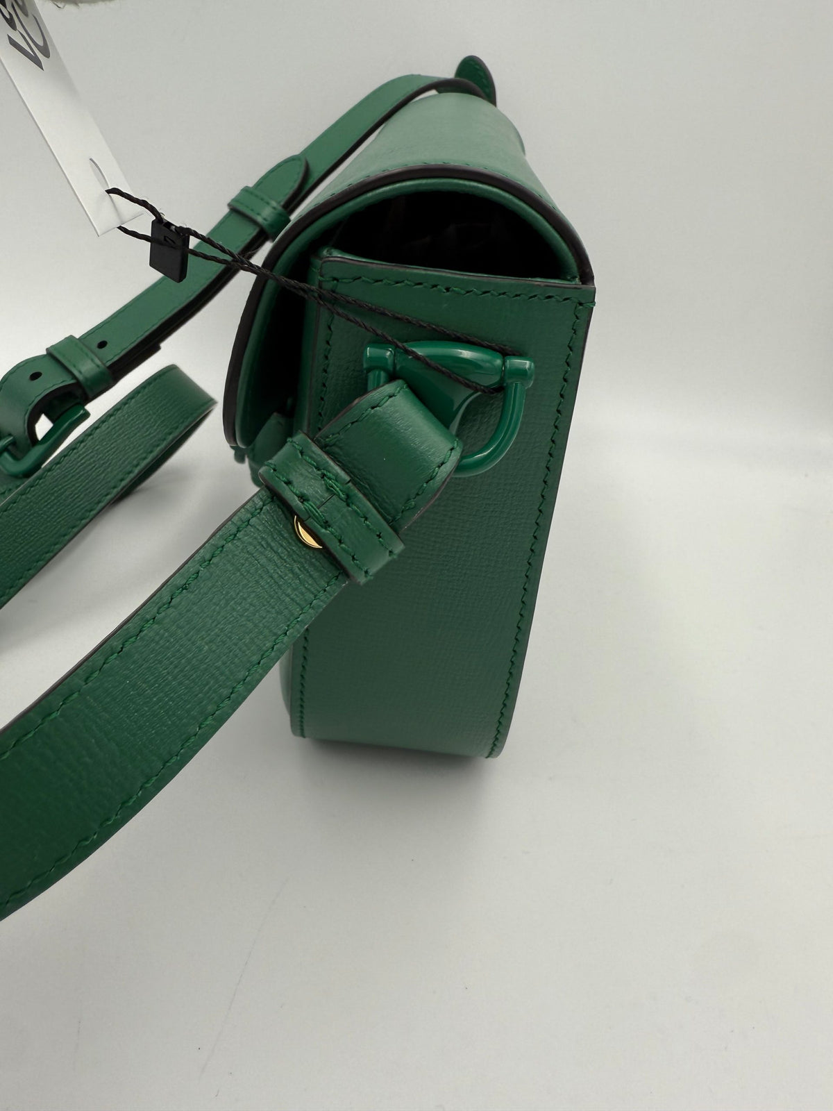 Gucci GUCCI HORSEBIT 1955 Emerald Handbag