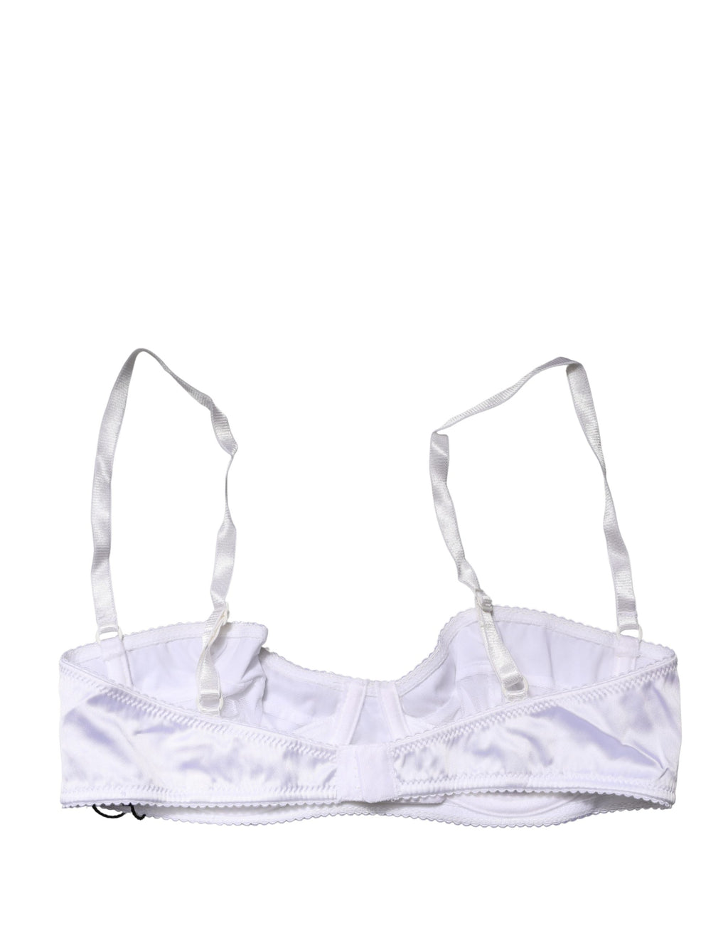 Dolce & Gabbana White Semi-Pad Underwire Balconette Bra Underwear