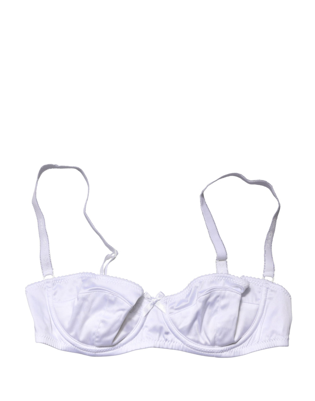 Dolce & Gabbana White Semi-Pad Underwire Balconette Bra Underwear