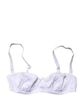 Dolce & Gabbana White Semi-Pad Underwire Balconette Bra Underwear