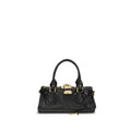 Chloé Black Buffalo Leather Shoulder Bag