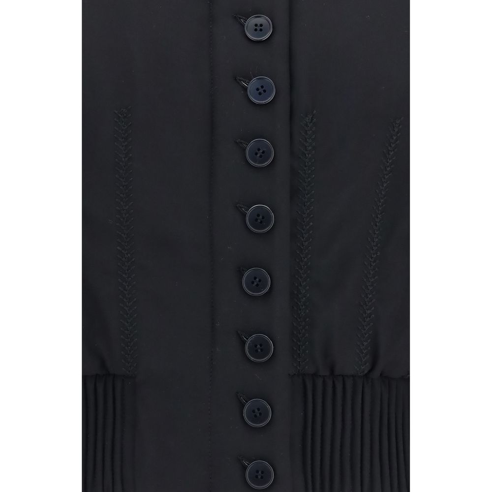 Alexander McQueen Black Polyester Bomber