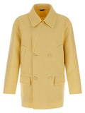 Fendi Multicolor Virgin Wool Coat