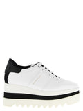 Stella McCartney Bicolor Polyethylene Wedge Sandals