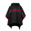 Gucci Black Polyester Trench Coat