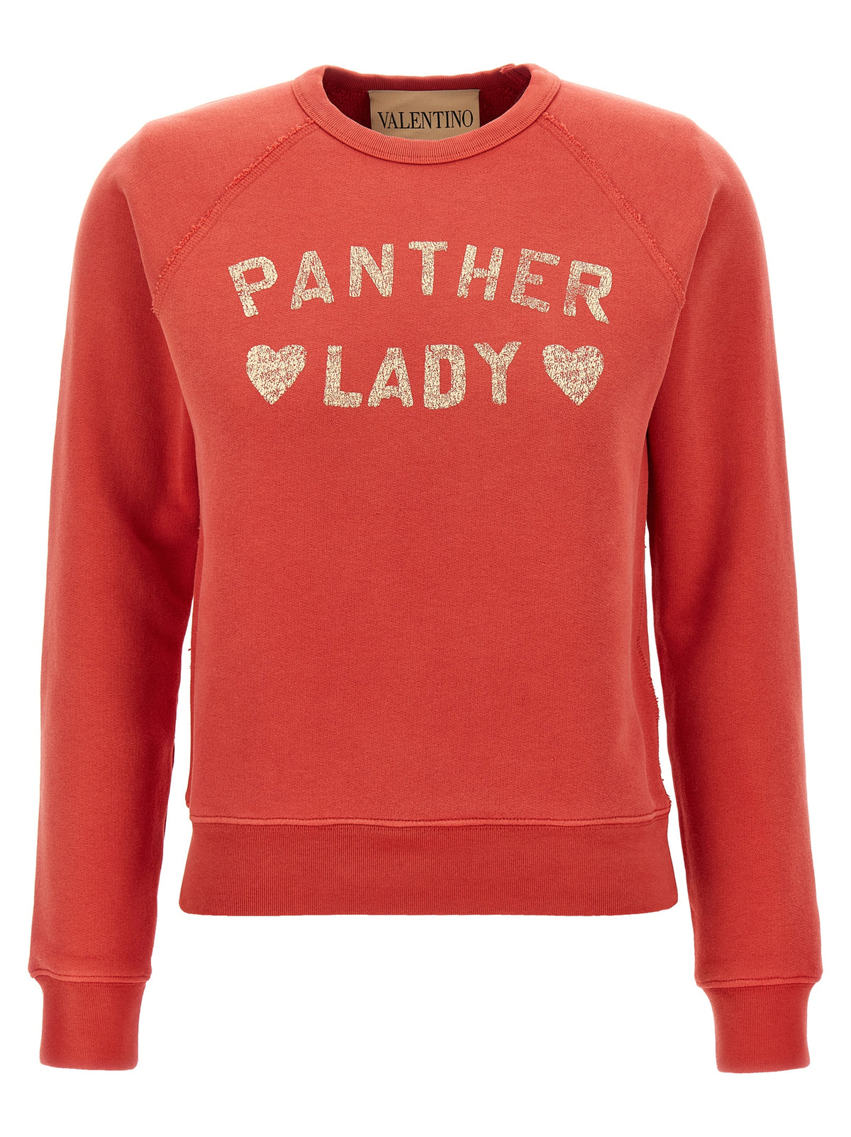 Valentino Garavani Red Cotton Sweatshirt