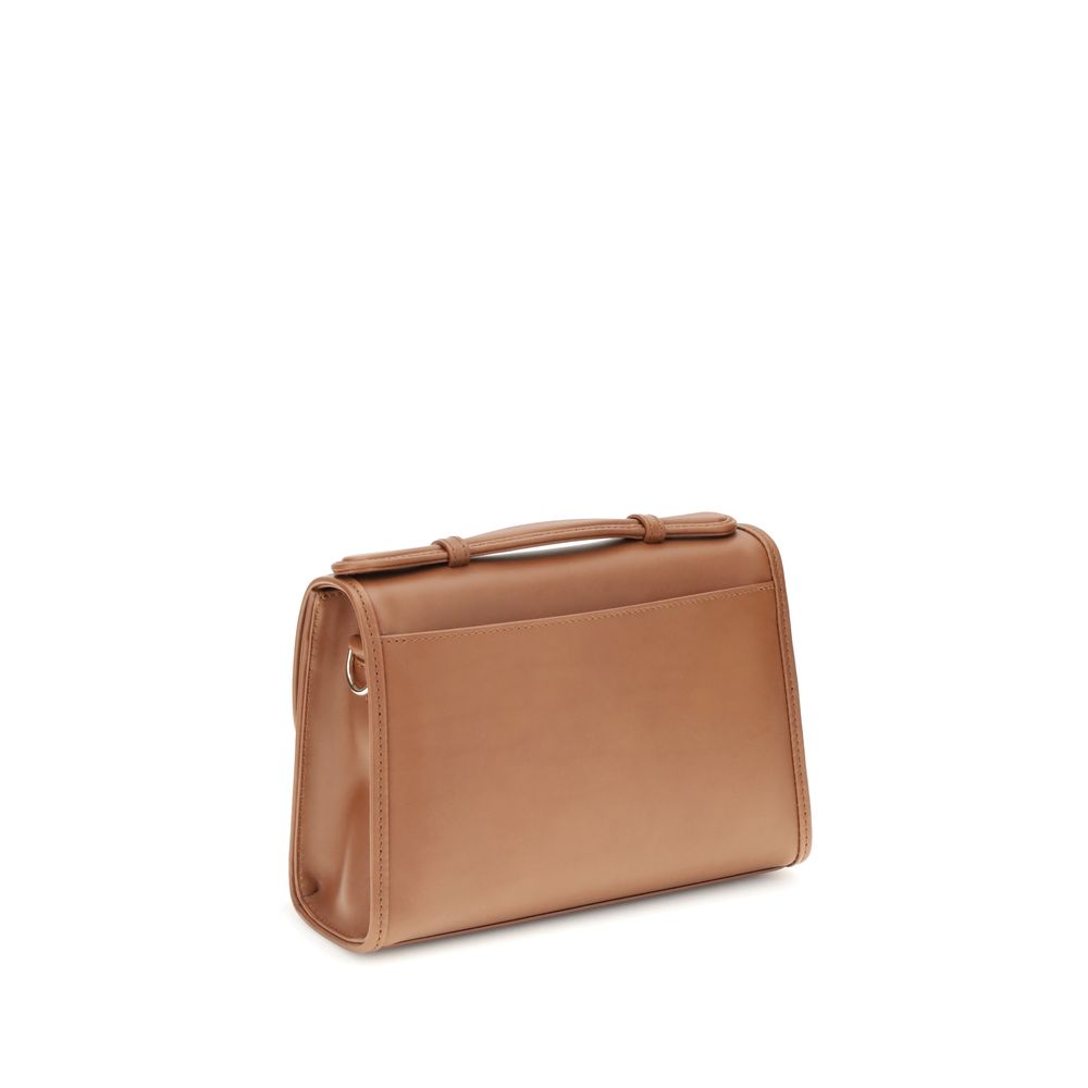 Gabriela Hearst Brown Leather Shoulder Bag