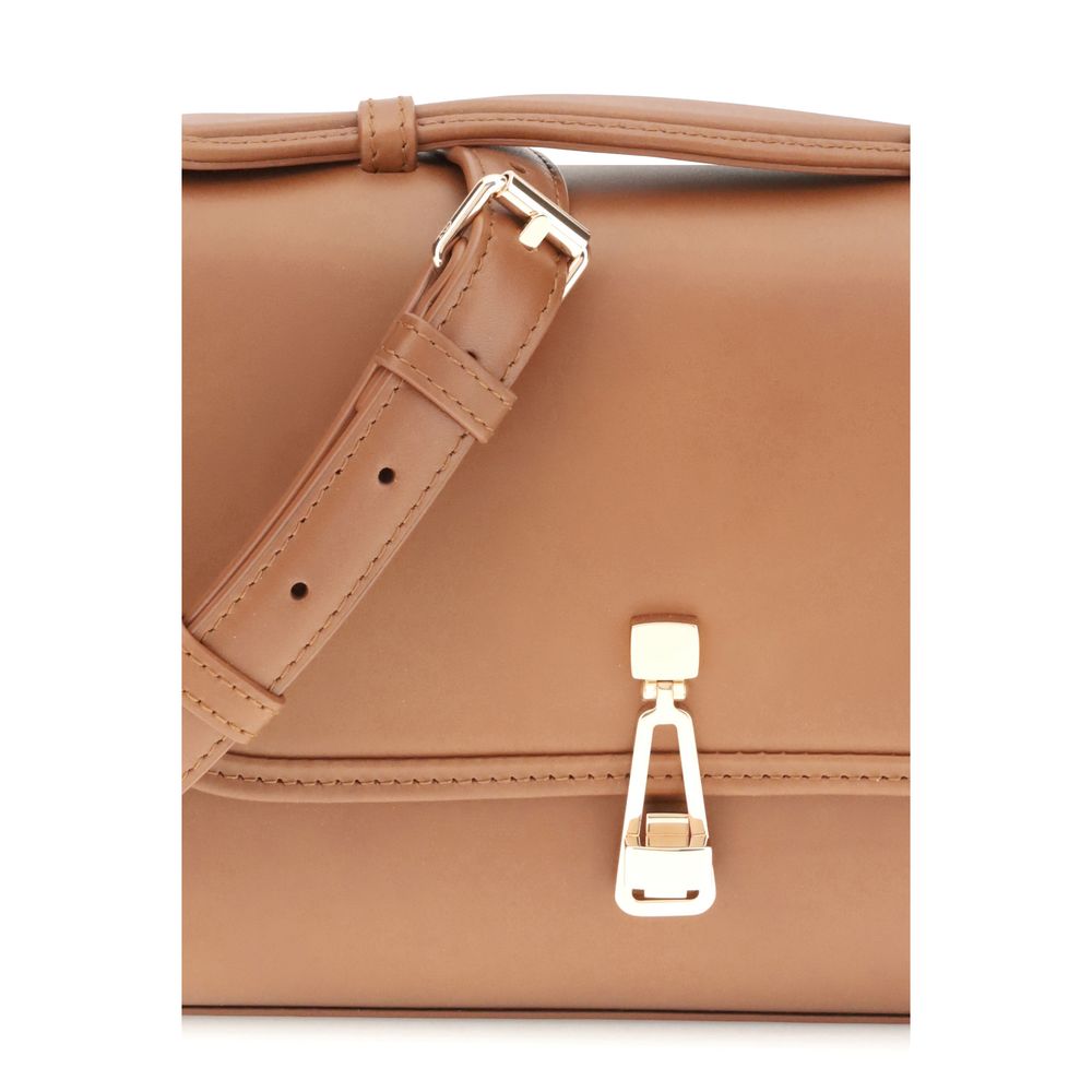 Gabriela Hearst Brown Leather Shoulder Bag