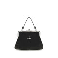 Vivienne Westwood Black Polyethylene Handbag
