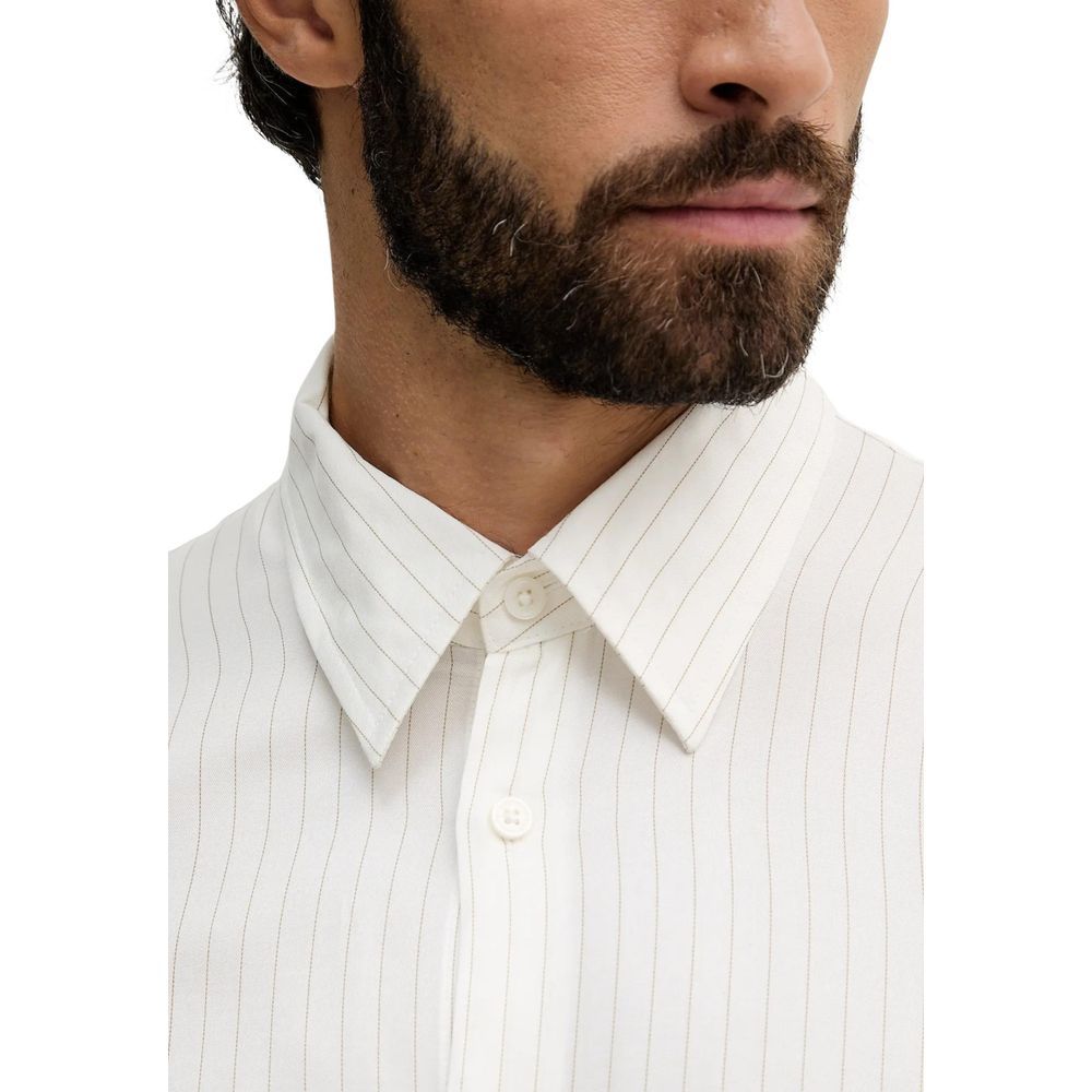 Armani Exchange Bicolor Viscose Shirt