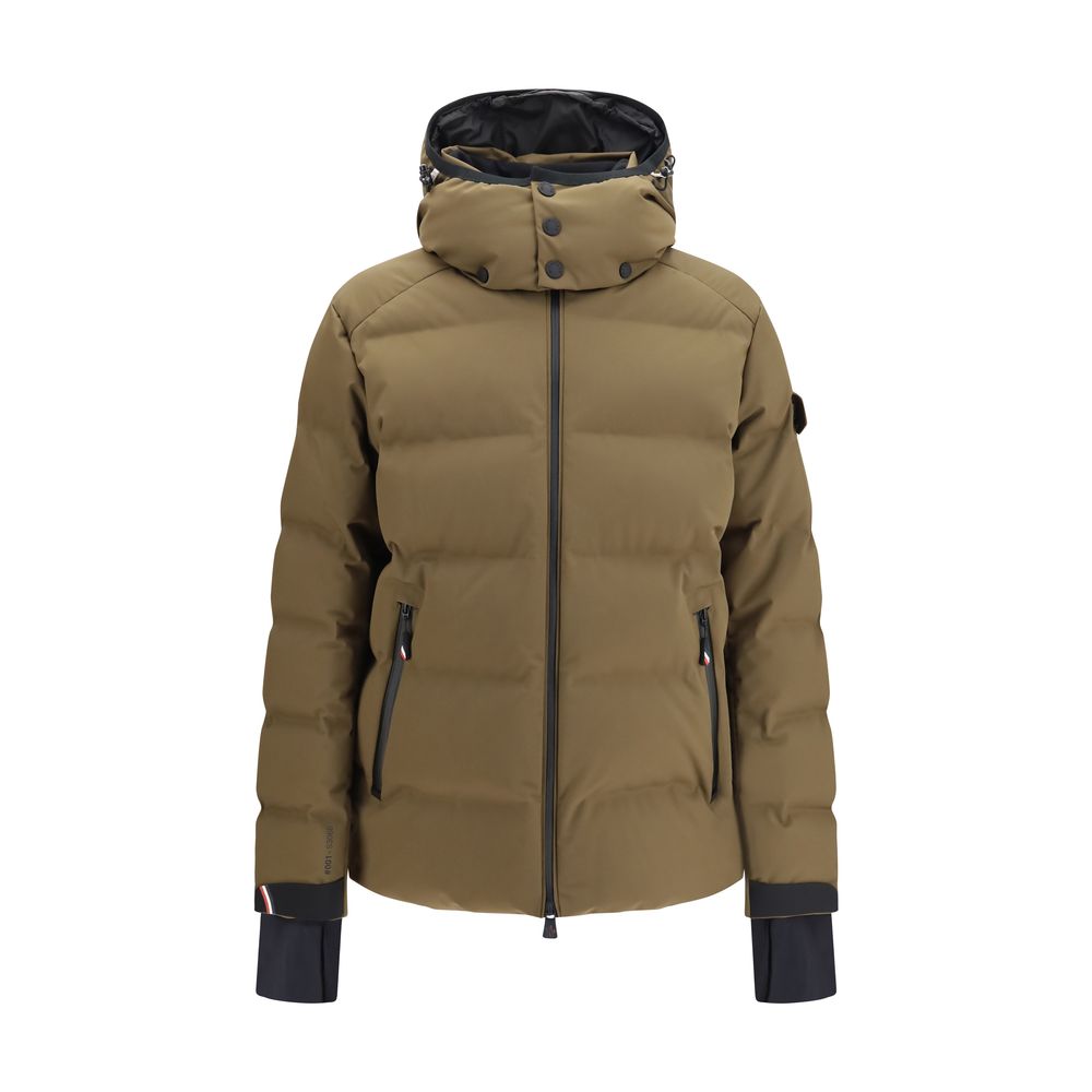 Moncler Grenoble Brown Polyamide Full-Length Jacket
