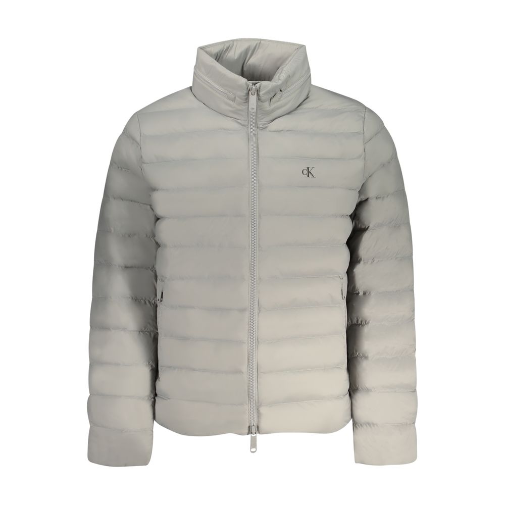 Calvin Klein Gray Nylon Men's Jacket