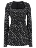 Dolce & Gabbana Black Silk Short Dress