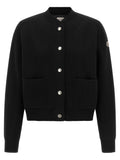 Moncler Black Polyamide Cardigan