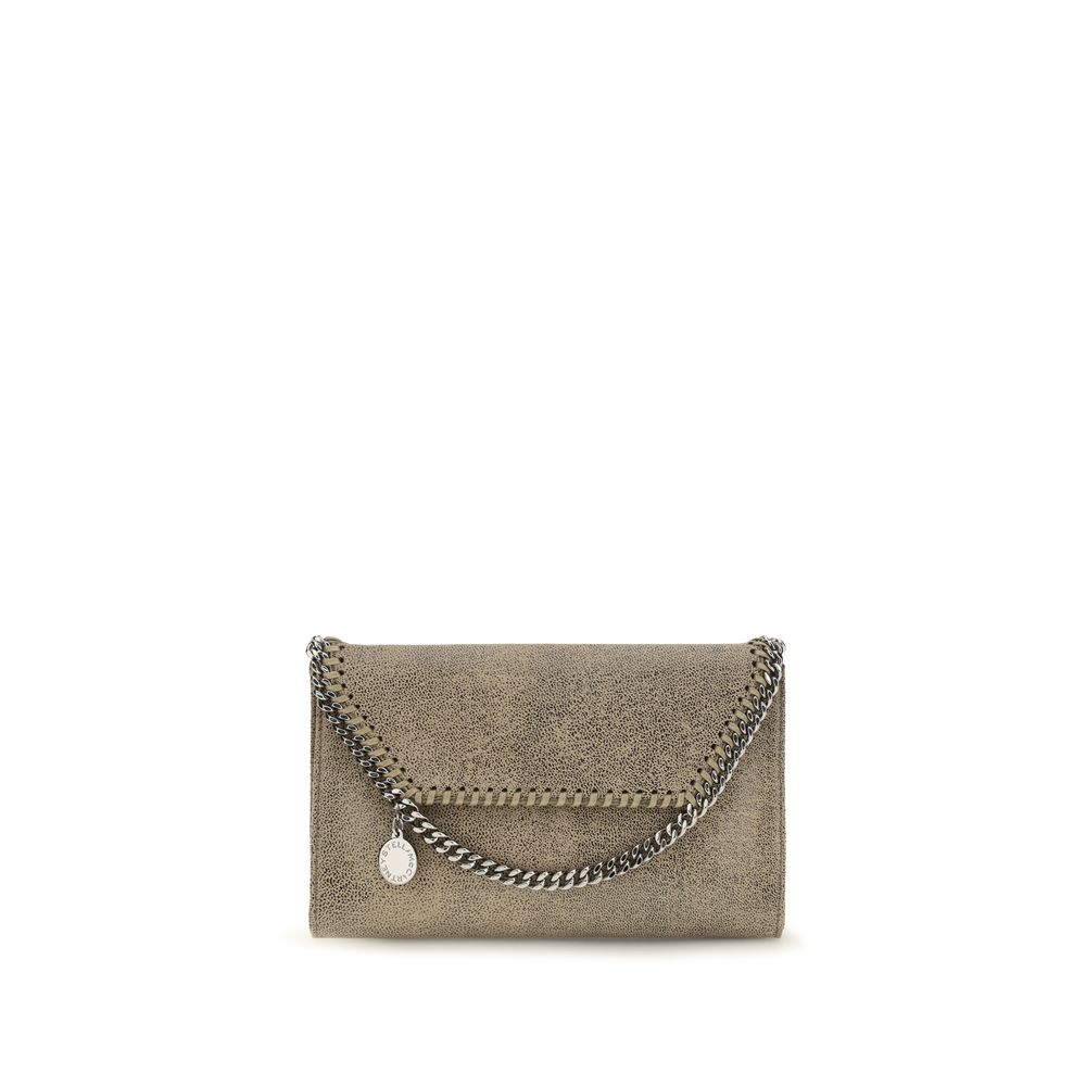 Stella McCartney Gray Polyester Wallet