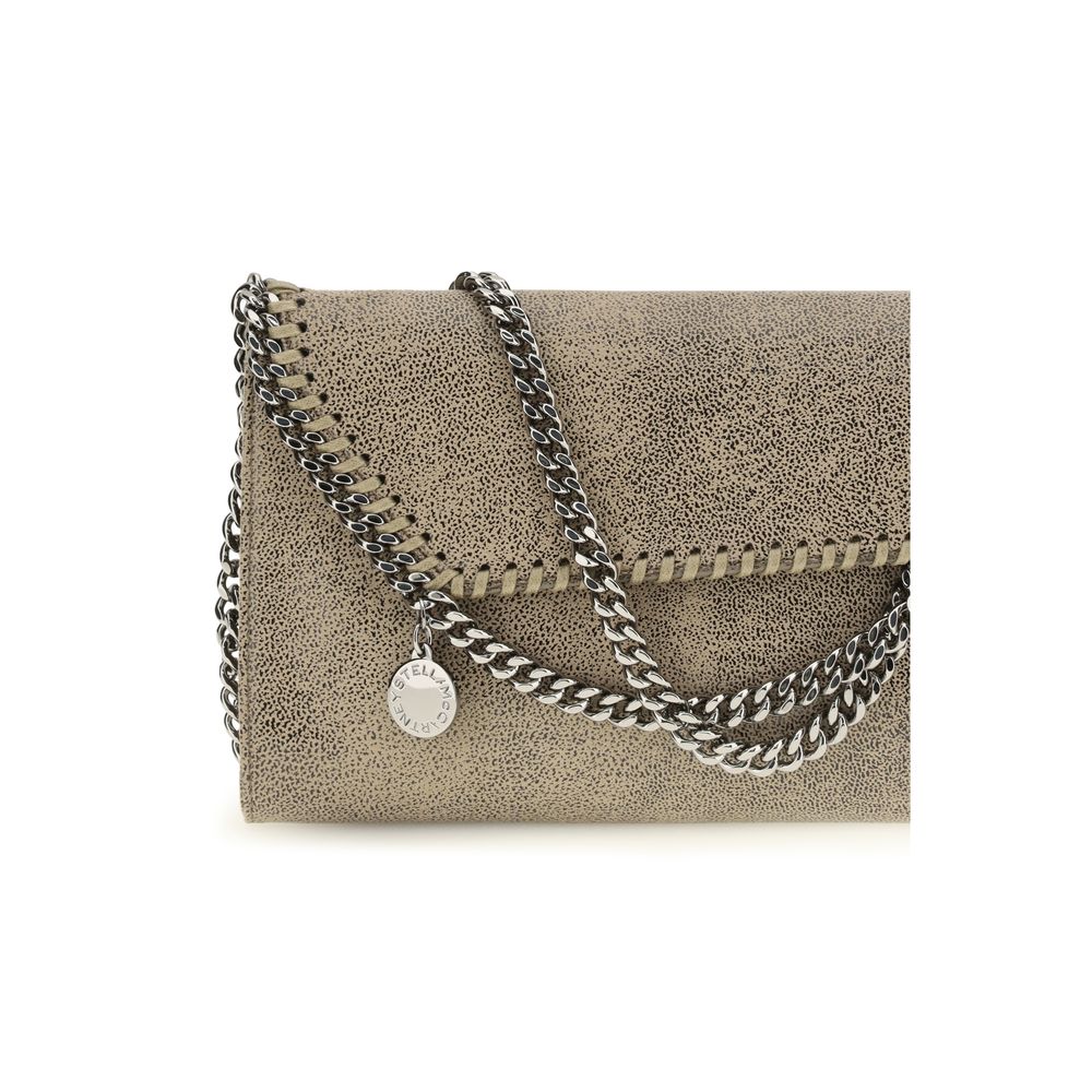 Stella McCartney Gray Polyester Wallet