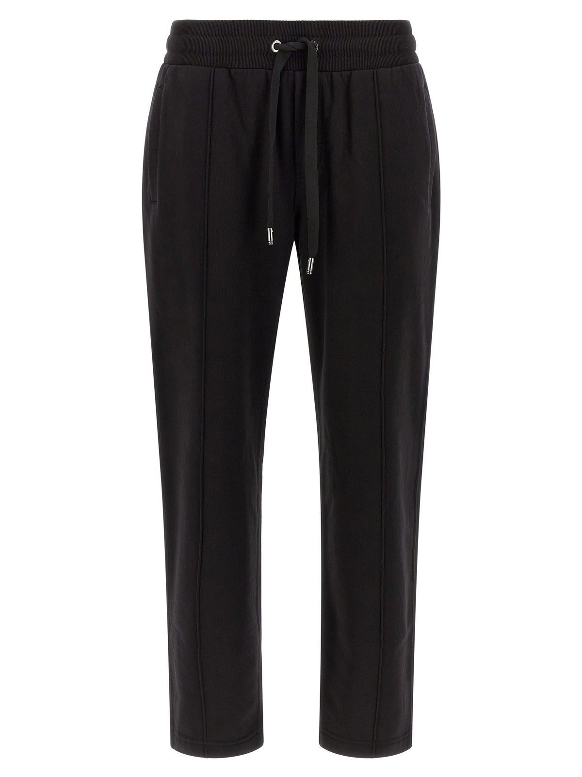 Dolce & Gabbana Black Cotton Joggers (Workout Pants)