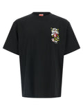 Kenzo Black Cotton T-Shirt