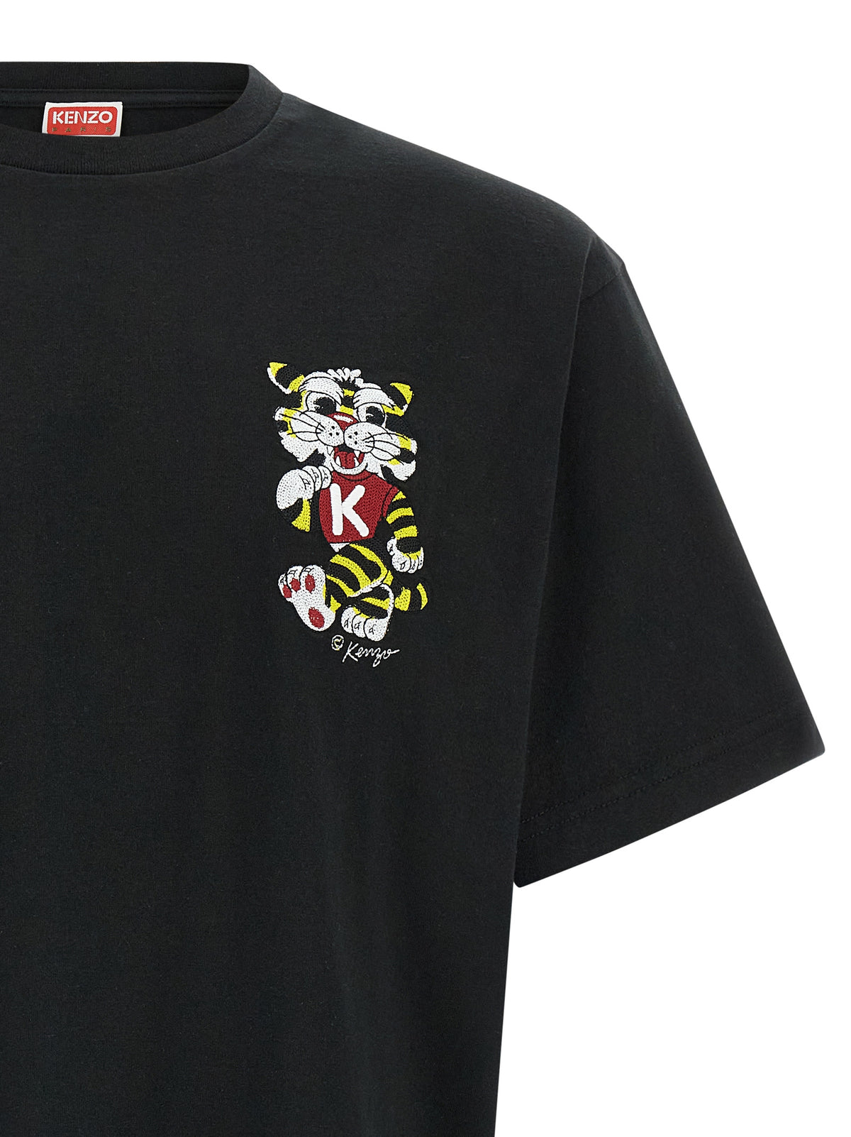 Kenzo Black Cotton T-Shirt