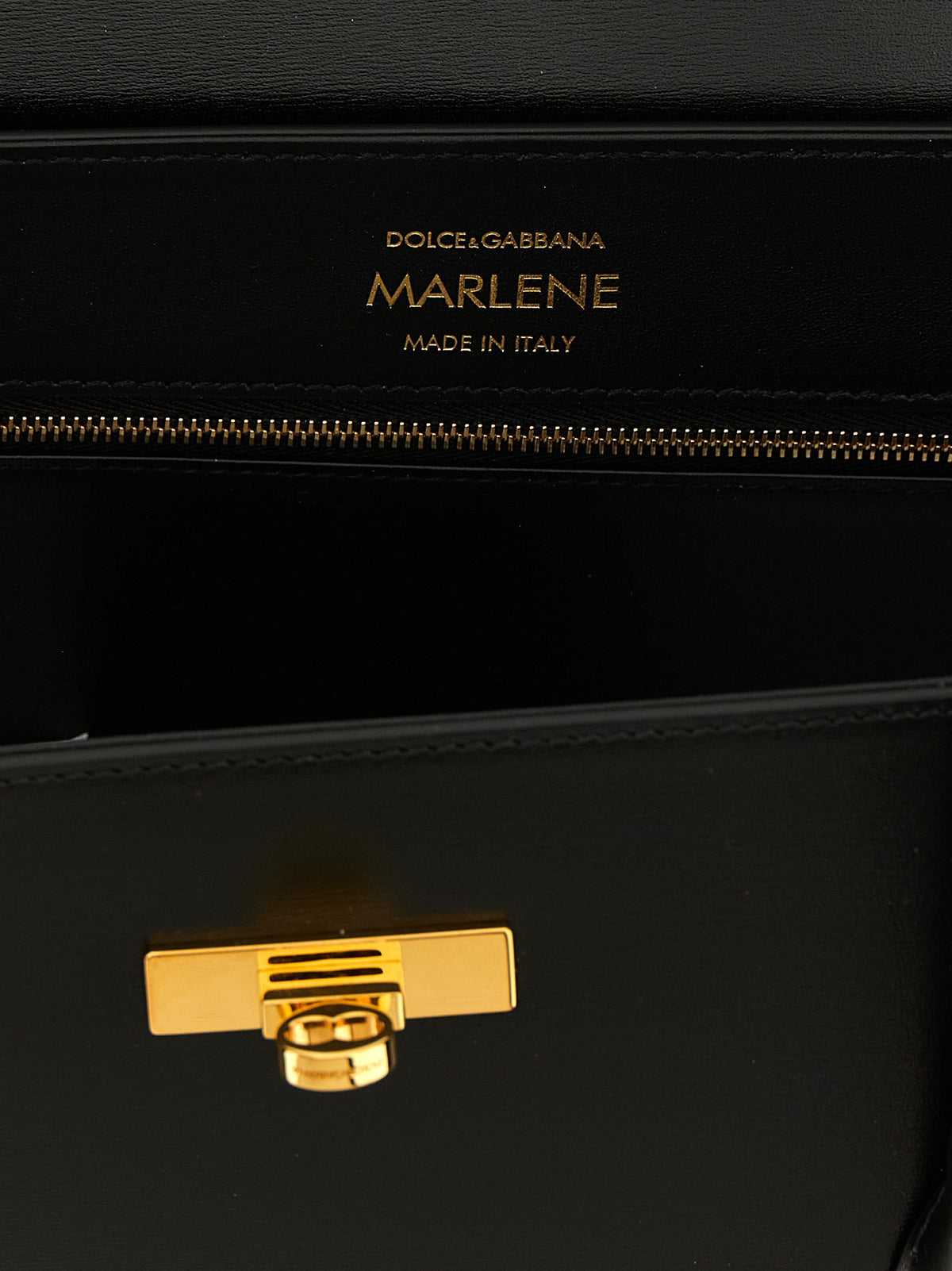 Dolce & Gabbana Black Calfskin Handbag