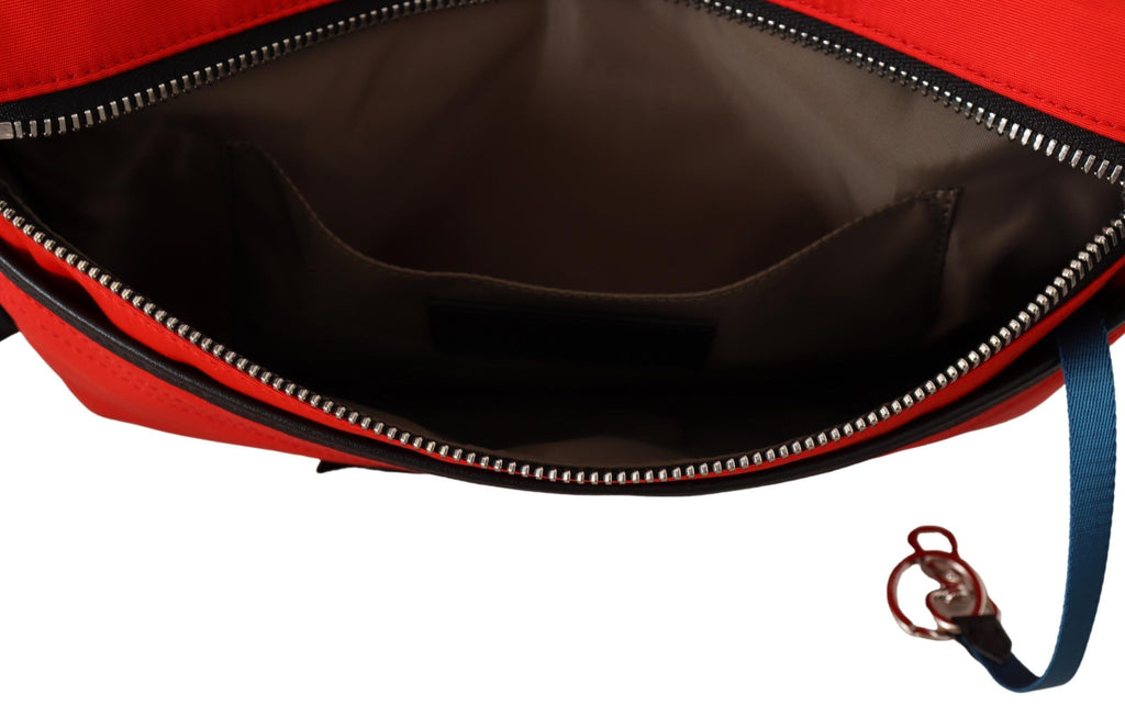 Givenchy Red Polyamide Downtown Flat Crossbody Bag