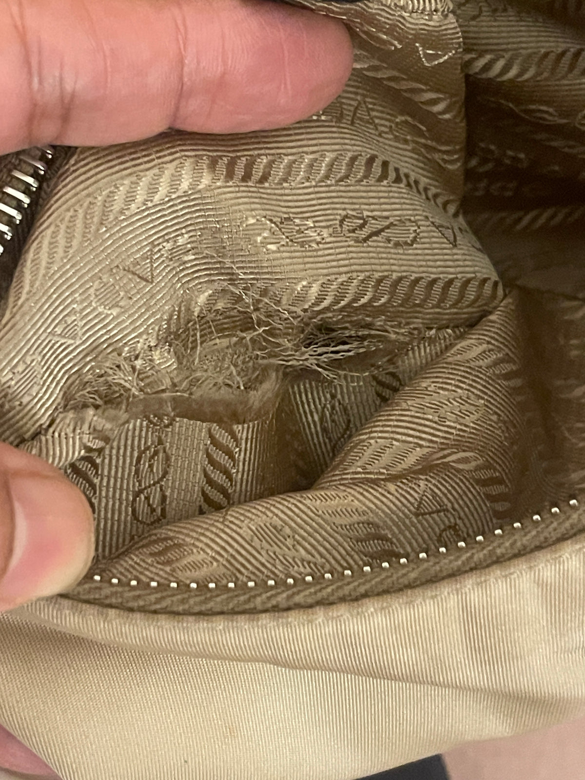 Prada Re-Edition 2005 cloth crossbody bag