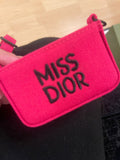 Dior Miss Dior Fuschia Pink Limited Edition Mini Pouch with Strap