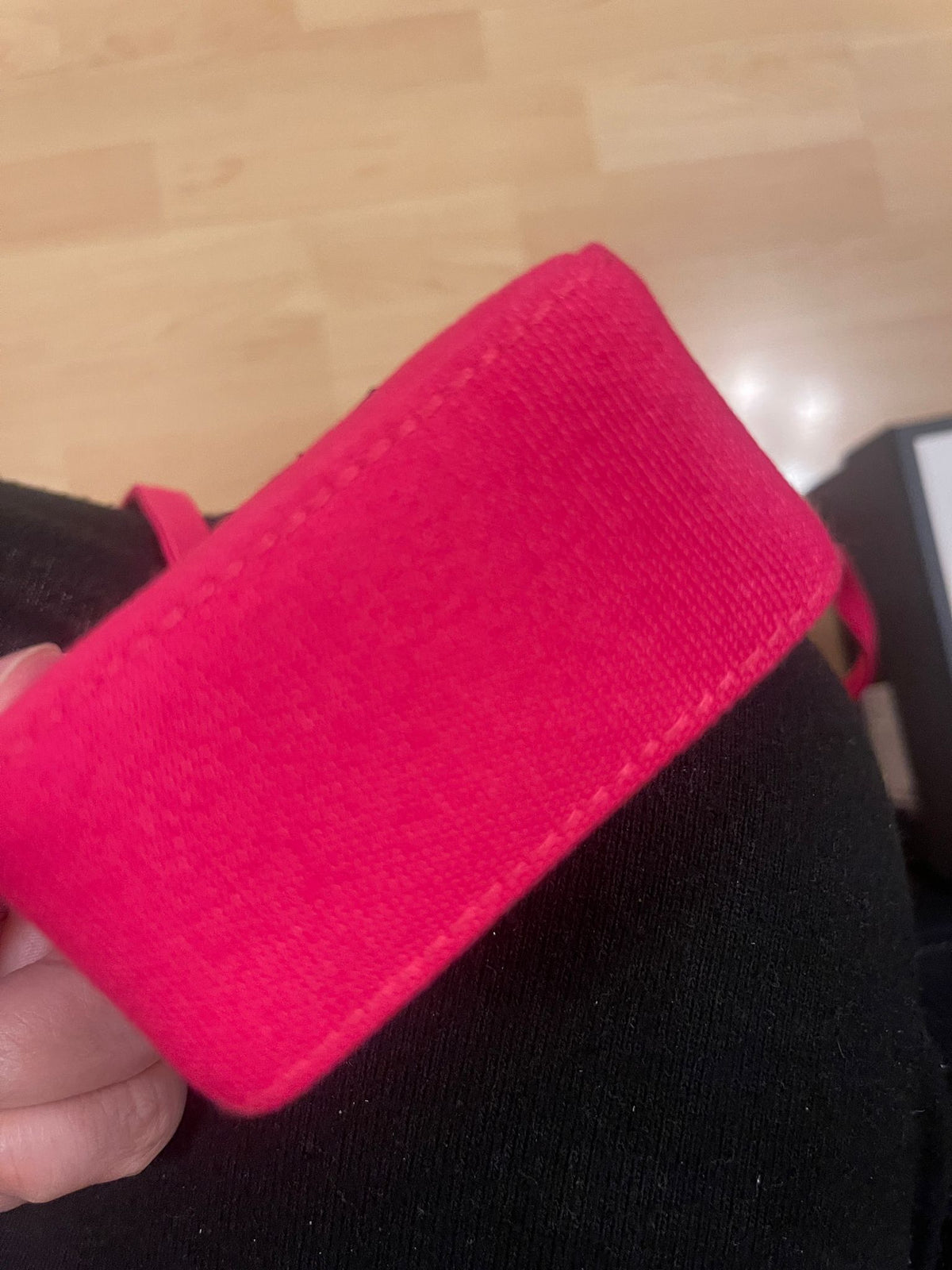 Dior Miss Dior Fuschia Pink Limited Edition Mini Pouch with Strap
